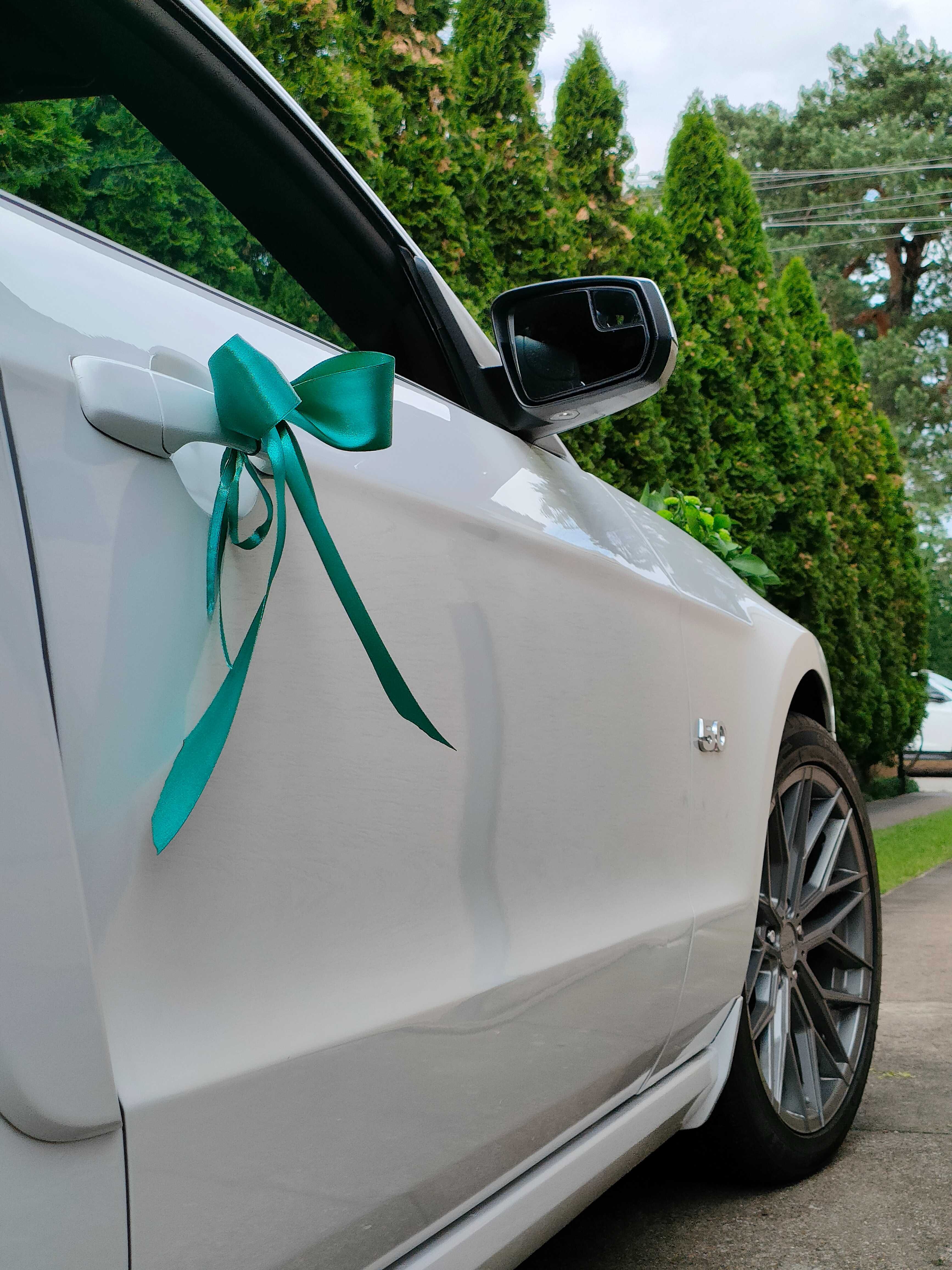 Mustang GT 5.0 do ślubu, biały | Terminy 2025