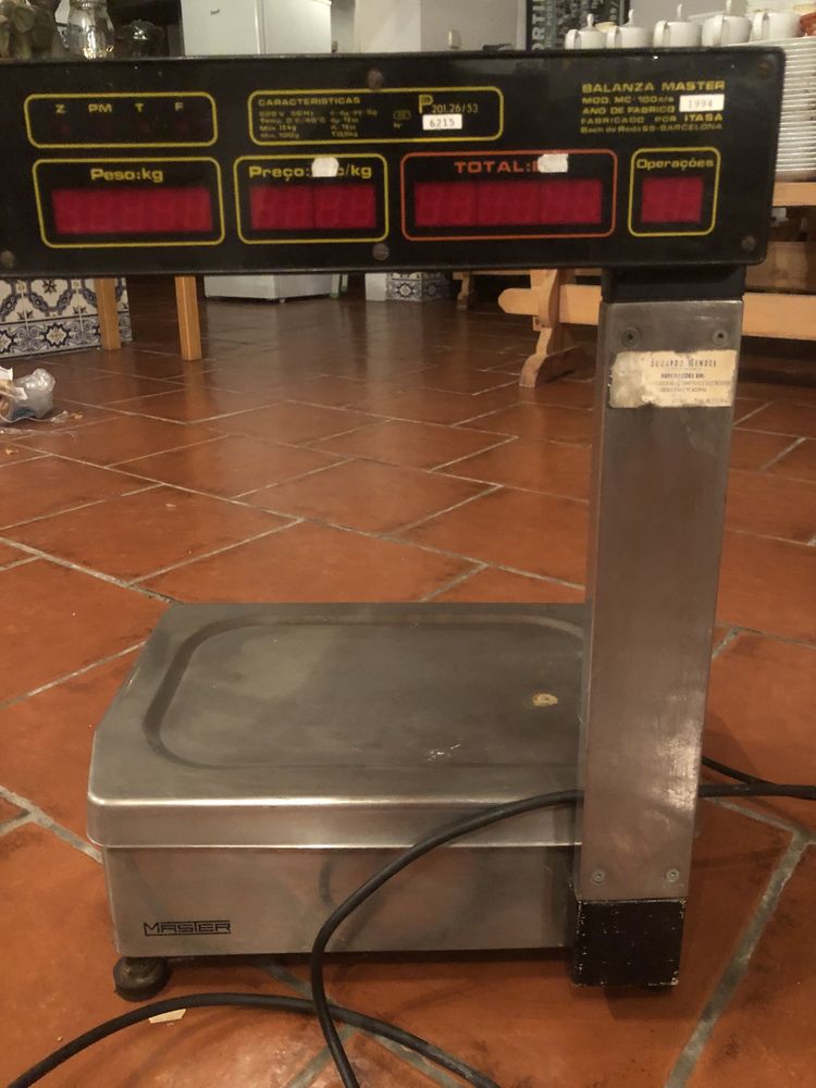 Balança eletronica mercearia/talho