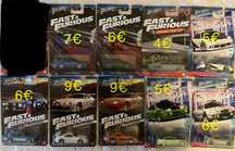 Hot wheels  Fast e Furious varias series Toyota Mazda Ford