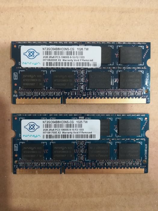 Memória RAM 2GB PC3