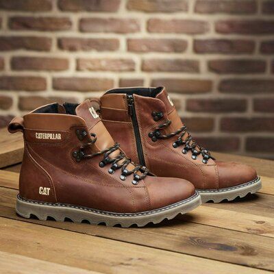 Чоловіче взуття Caterpillar Шкіряне взуття Шкіряні кросівки Зимові кро