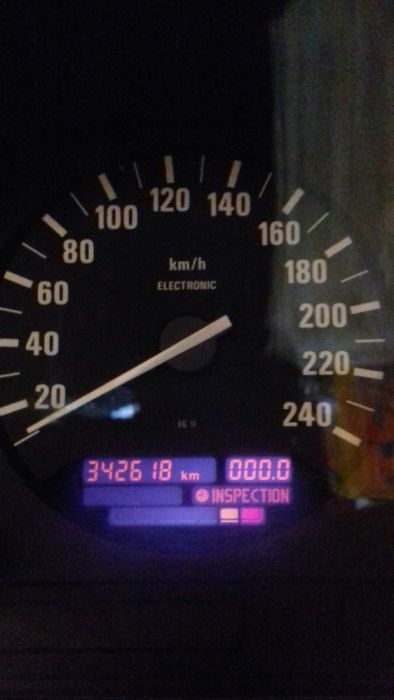 Bmw e34 525tds quadrante.