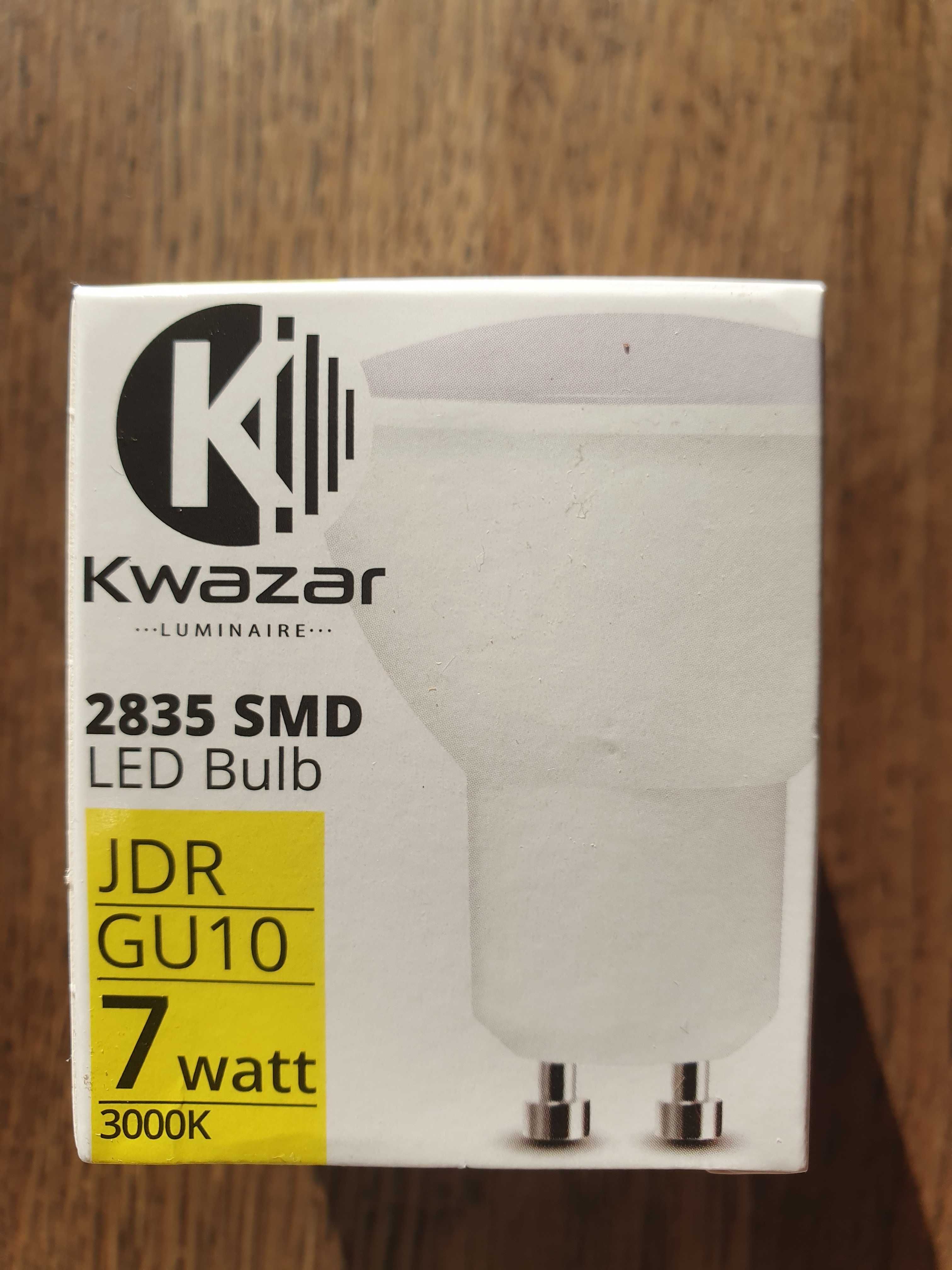 Żarówka LED GU10 jasna ciepła 3000K 120st. nowa