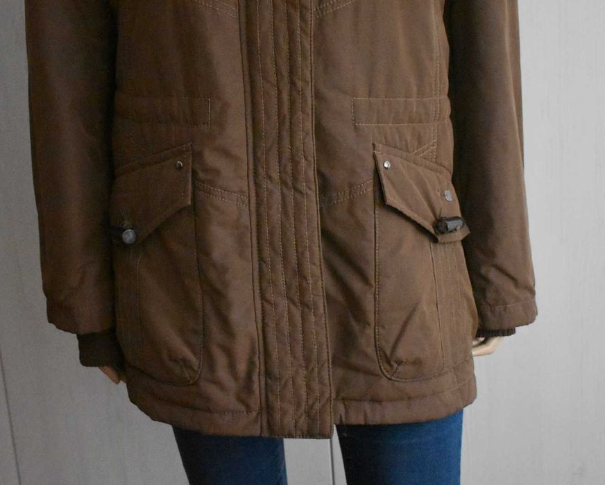 Kurtka zimowa 44 XXL 3XL pikowana ciepła zimę C&A ocieplana damska