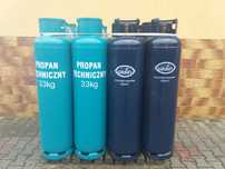 Propan 30kg butla gazowa 33kg dzierżawa butli gazowych wymiana rozwóz