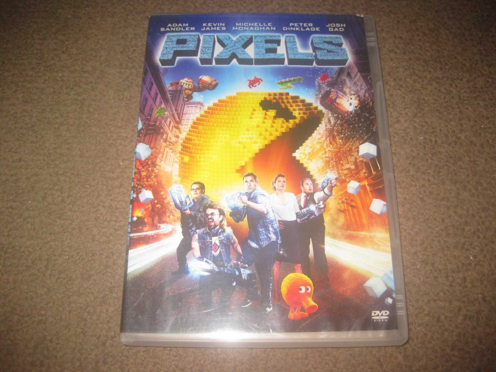 DVD "Pixels" com Adam Sandler