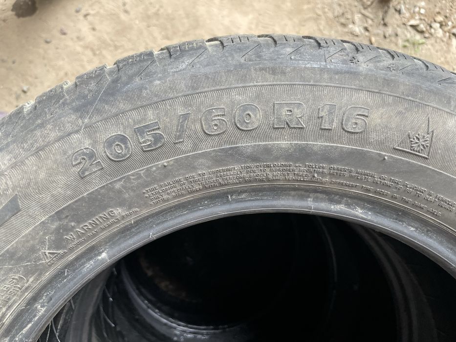 Продам шини Michelin Alpin A4 205/60/r16