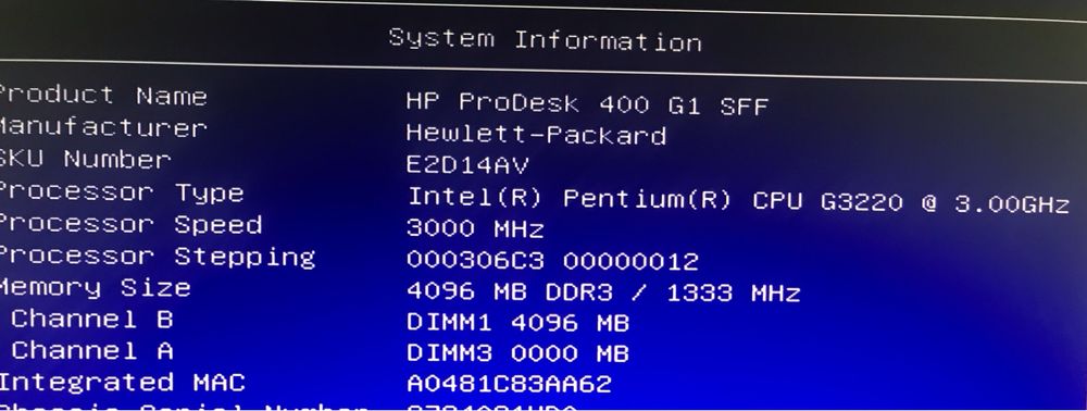 Computador Hp 400 G1