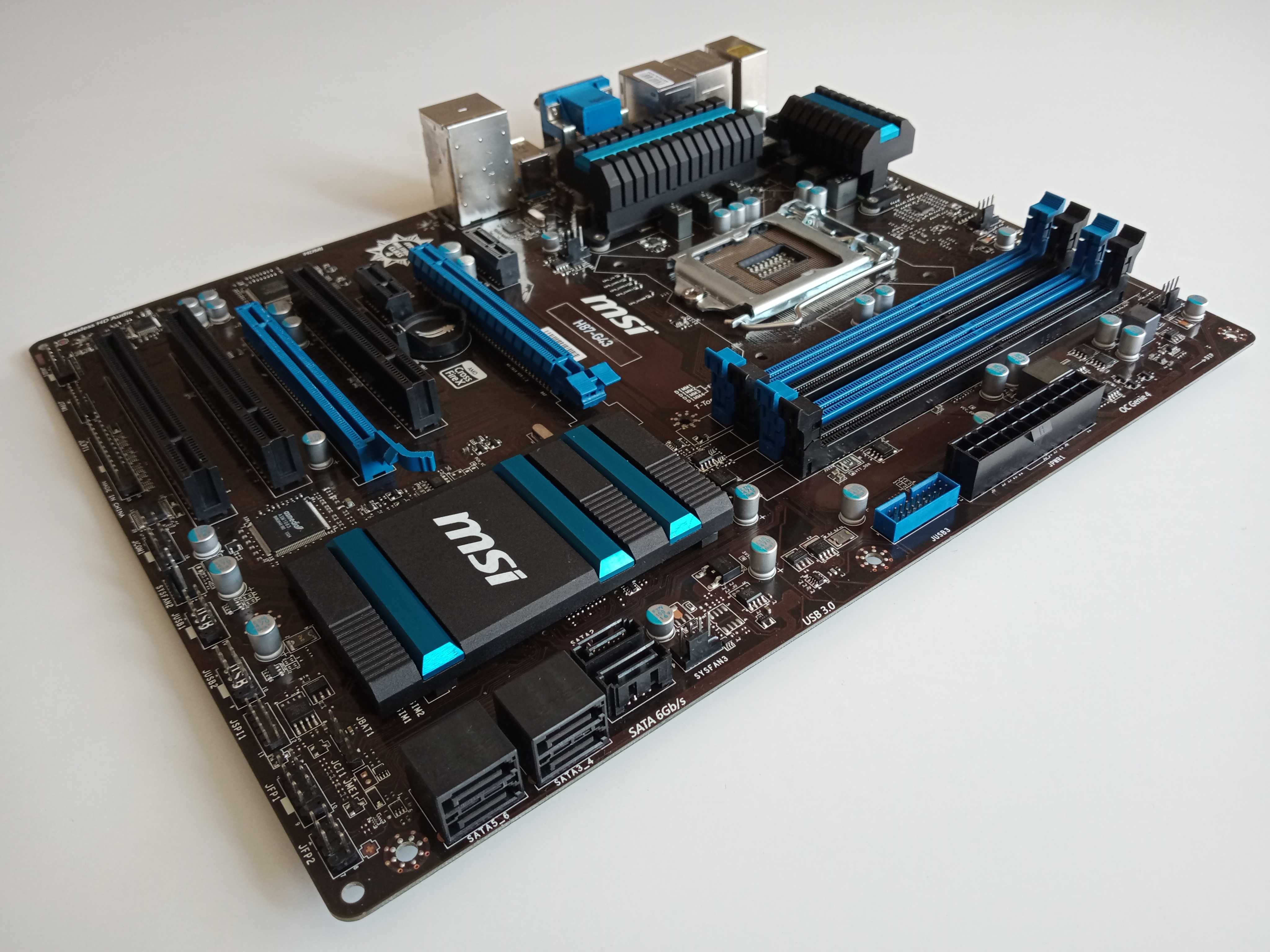 Płyta główna MSI H87-G43, LGA 1150, DDR3, PCIe 3.0, USB 3.0, SATA III
