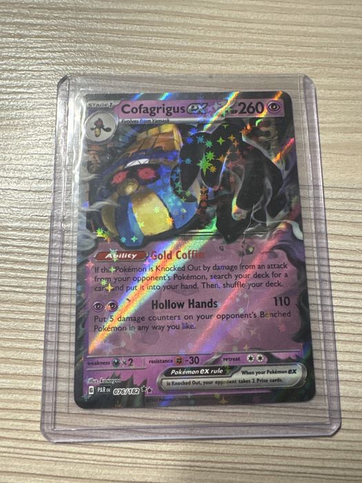 Karty Pokemon TCG Paradox Rift (PAR 076) Cofagrigus ex
