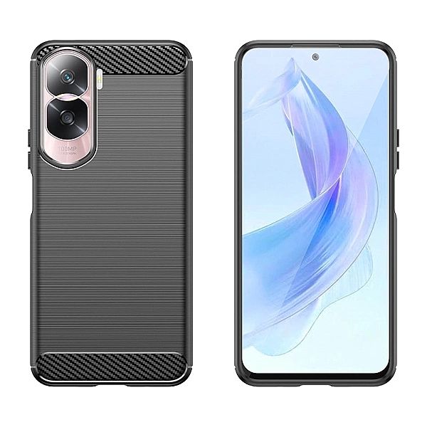 Etui Carbon Case do Honor 90 Lite / X50i - czarne