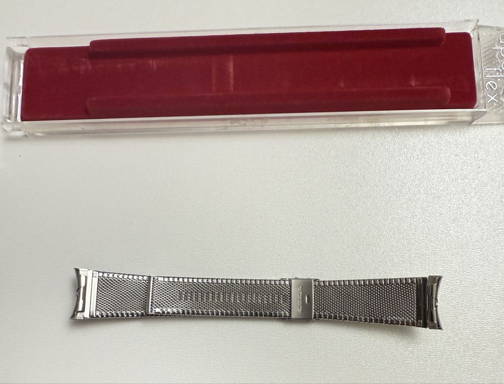 Bransoleta pasek do zegarka retro vintage Apollo flex Hong Kong