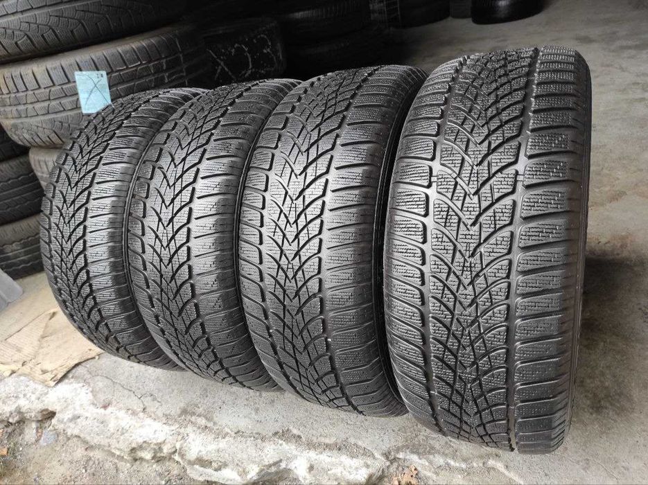 Dunlop SP Winter Sport 4D 225/55r16 made in Germany 4шт 6,3-7,3мм ЗИМА