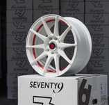 Felgi seventy9 79 R15 4x100 7J ET 35 BMW E30 VW GOLF 1 2 3 Honda Toyot