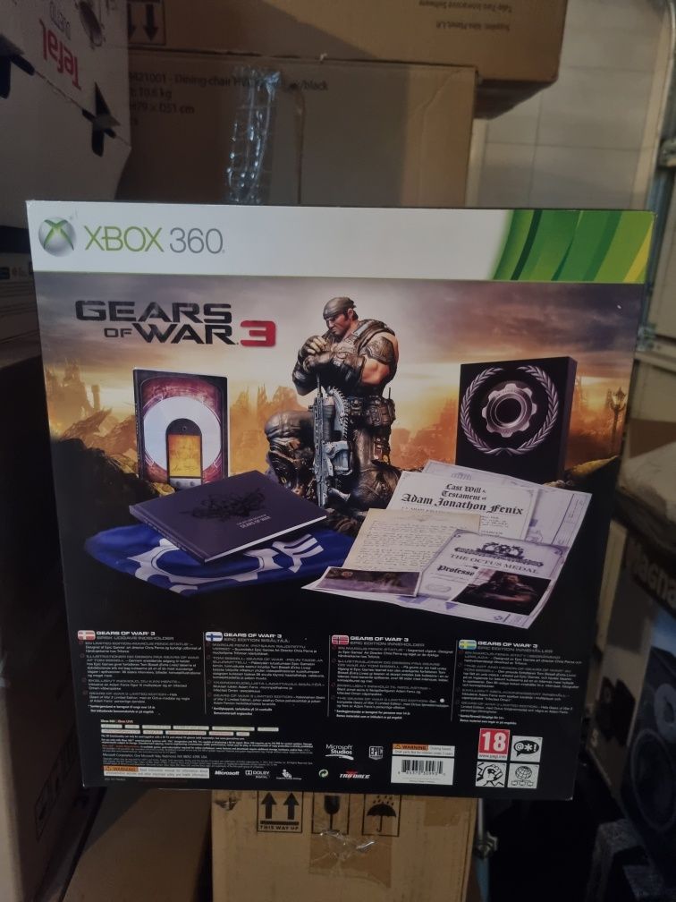 Gears of war 3 edycja kolekcjonerska X360