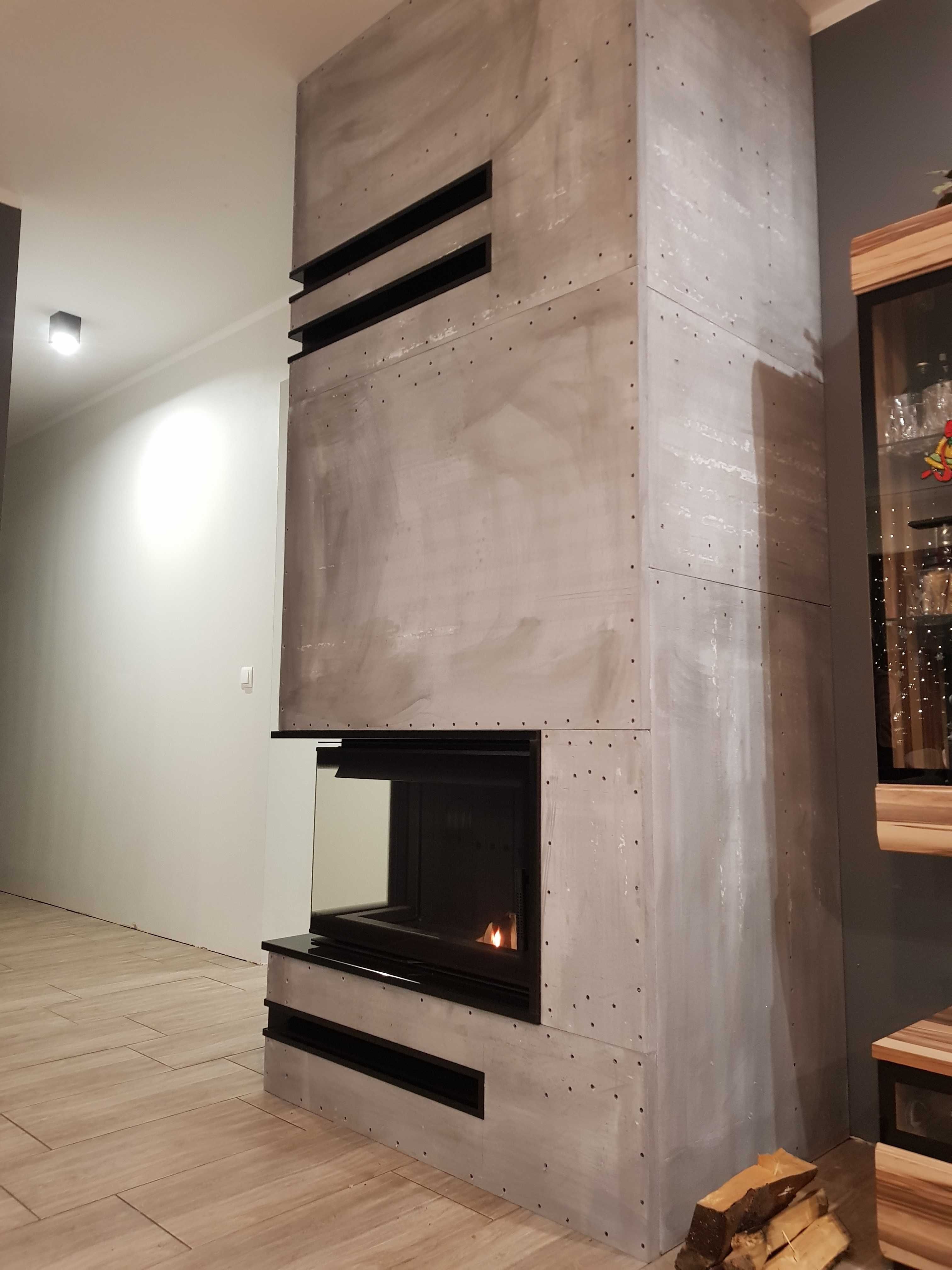 Kominki Kamko- wkład narożny Kratki Pro Lucy 12 Slim 8kW+ zabudowa