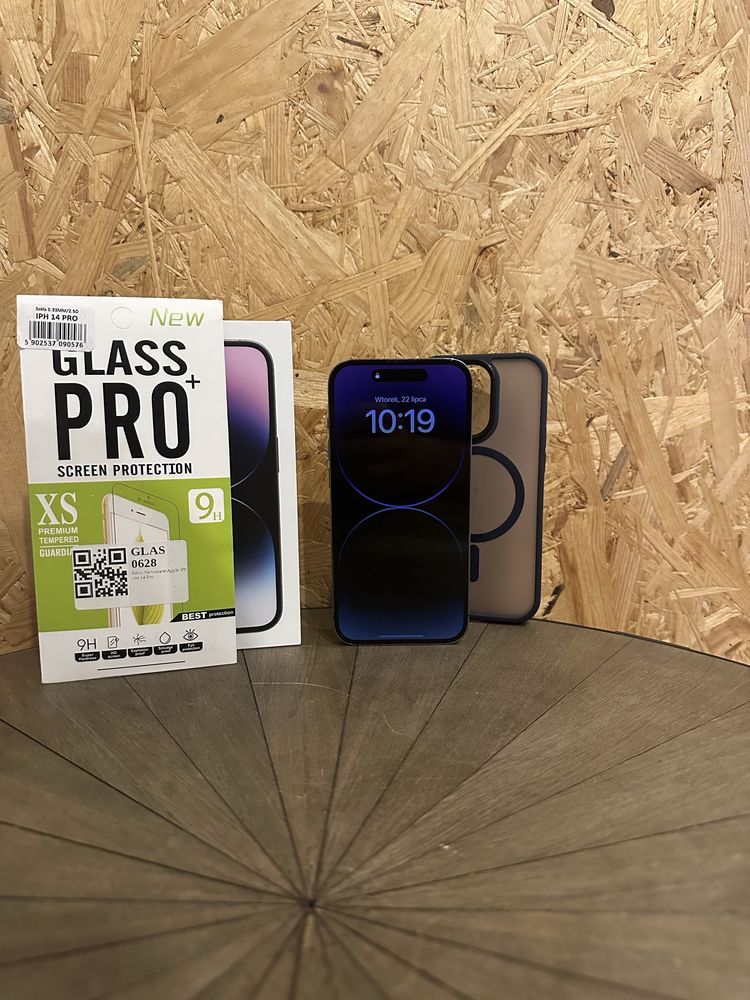 Apple Iphone 14 pro 128gb deep purple 88% baterii stan idealny!