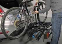 Vendo suporte de reboque para 3 bicicletas