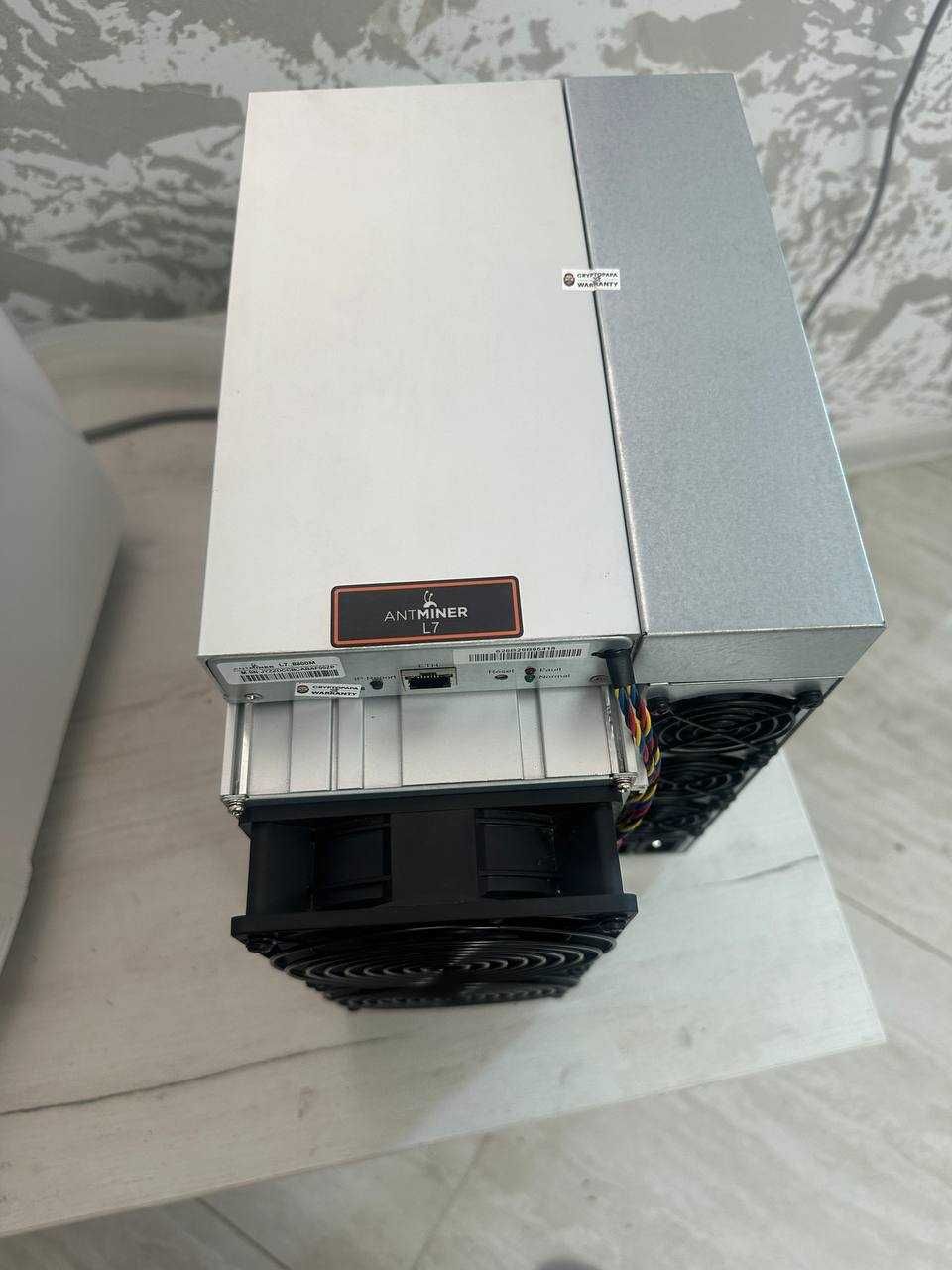 Asic Bitmain L7 9050g в наличии Б/У в отличном состоянии!