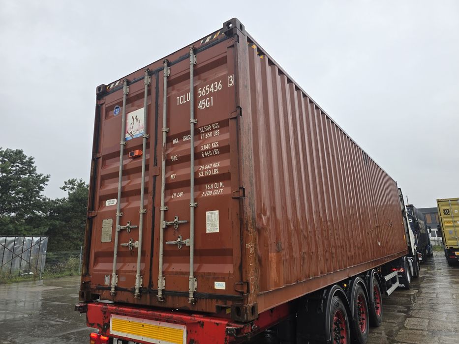 Kontener 40 HC + Transport + Dźwig w cenie