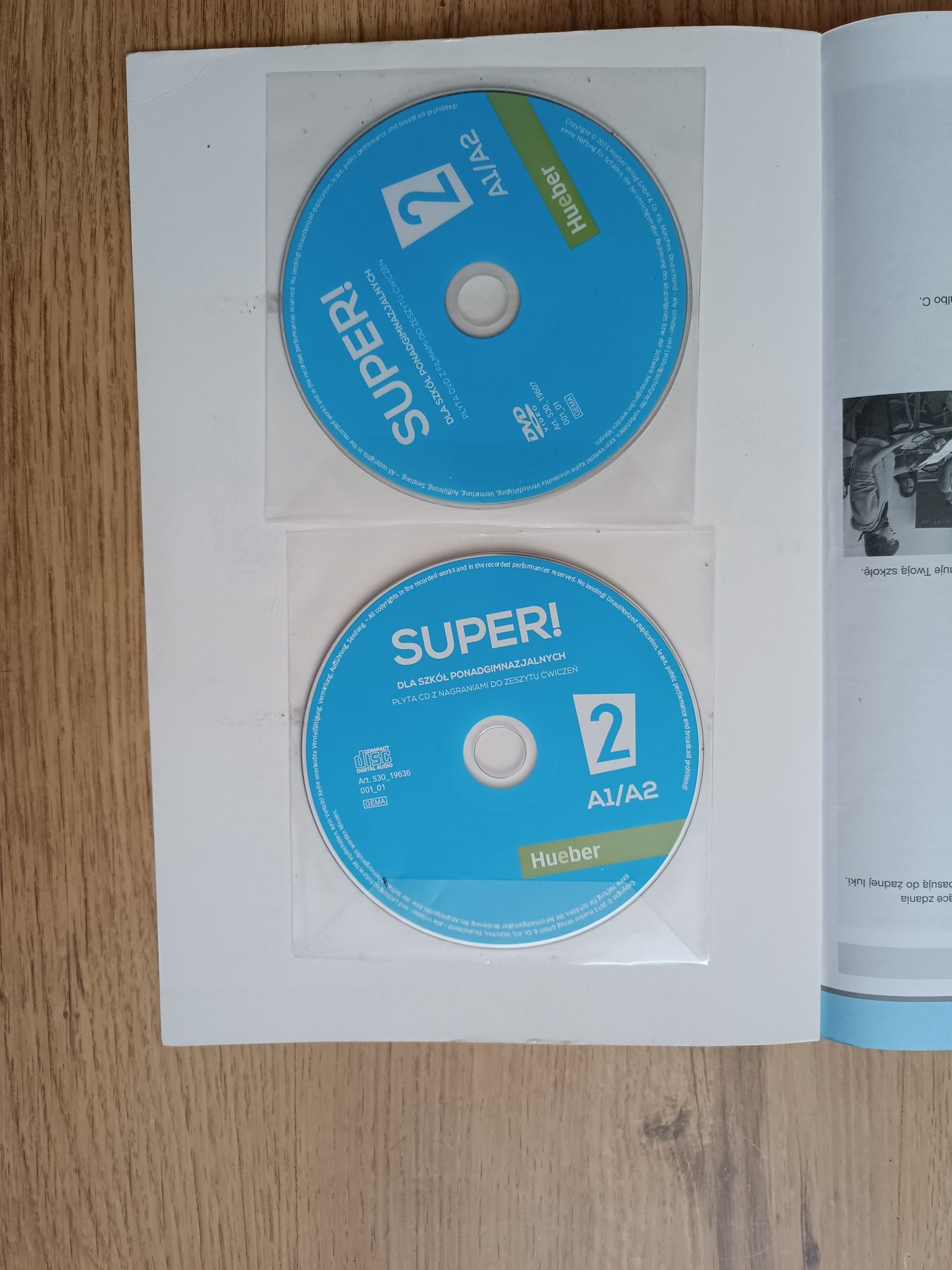 Zeszyt ćwiczeń do j.niemieckiego Super!2  A1/A2 (Hueber)