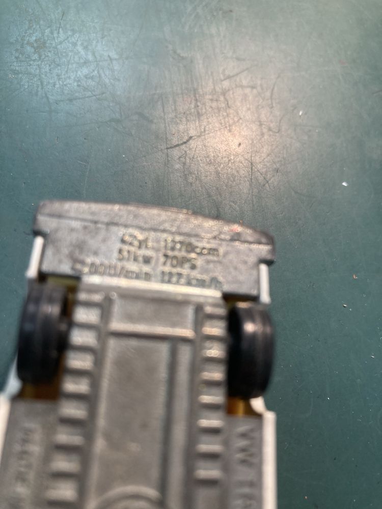Carrinho Miniatura SIKU