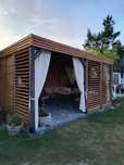 Nowoczesna Altana "Wrona" *3x4m Ruchome żaluzje