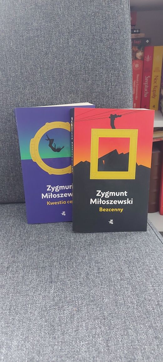 Zygmunt Miłoszewski dwie książki.