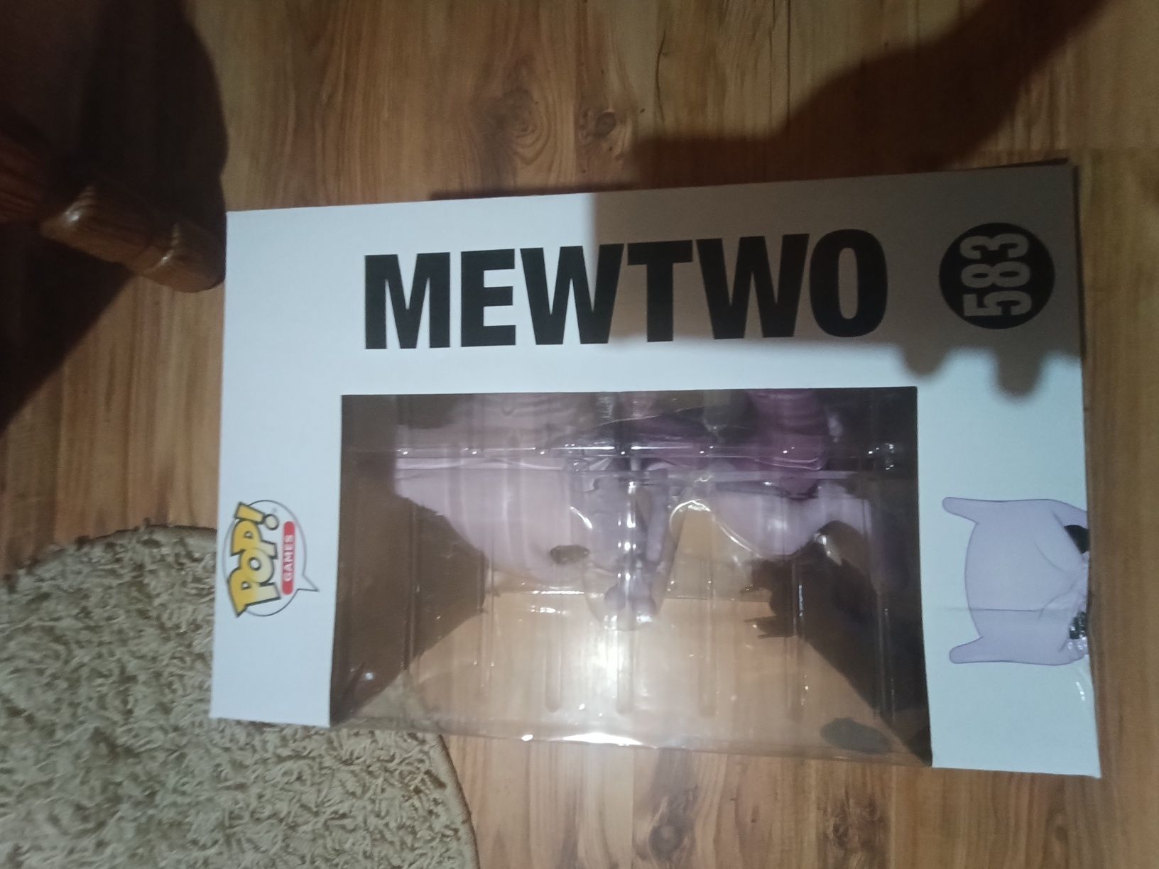 Nowa figurka mewtwo funko pop 583 10inch 25cm