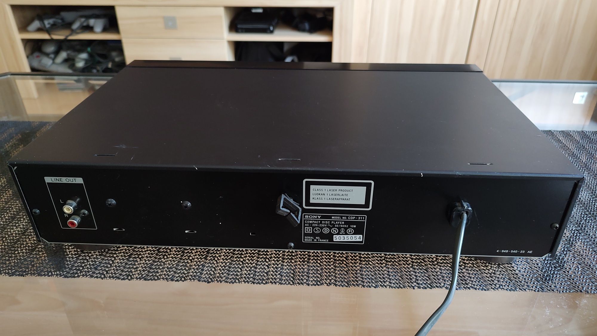 Odtwarzacz CD Deck Sony CDP-311 Bardzo Dobry Stan Najtaniej Okazja!