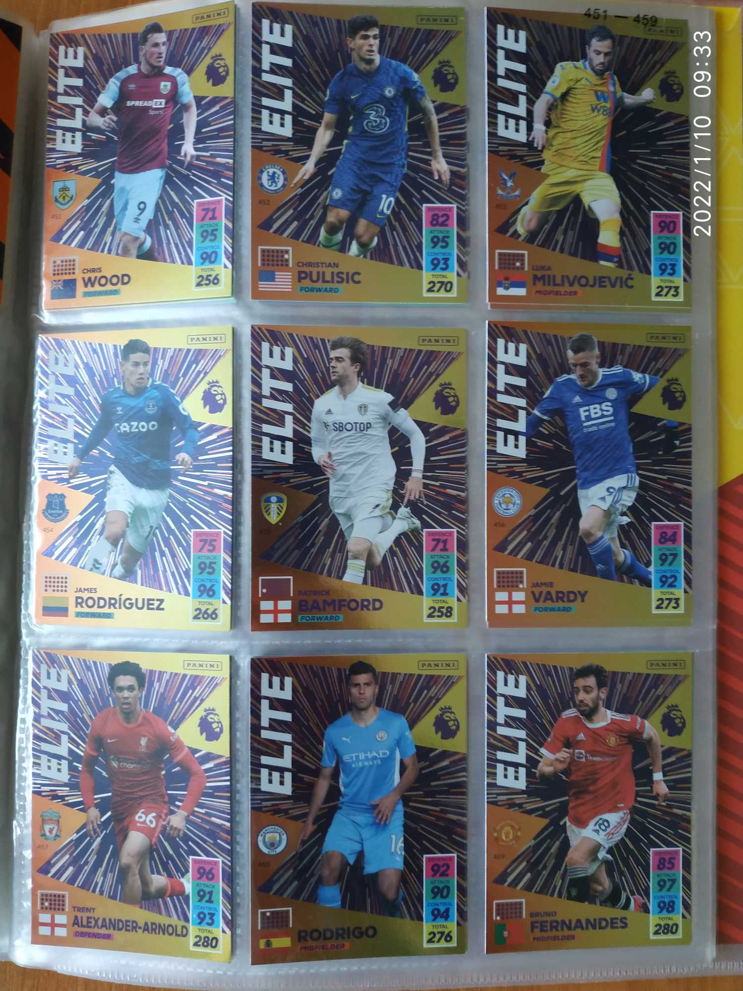 Panini Premier League 2021/2022 - Album plus 506 kart