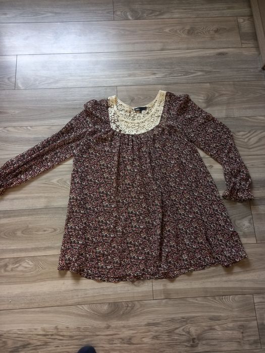 ZOUL oversize śliczna zwiewna BOHO  sukienka / tunika jak nowa S/M/L