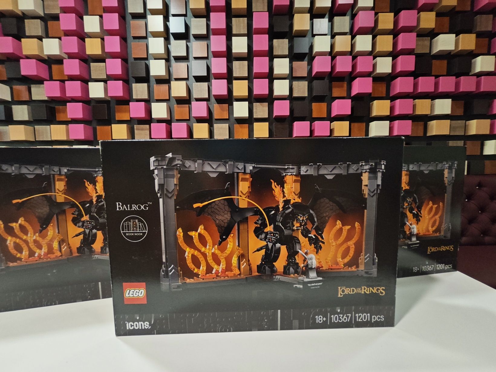 Конструктор LEGO ICONS 10367 Володар перснів Балроґ Книжковий куточок