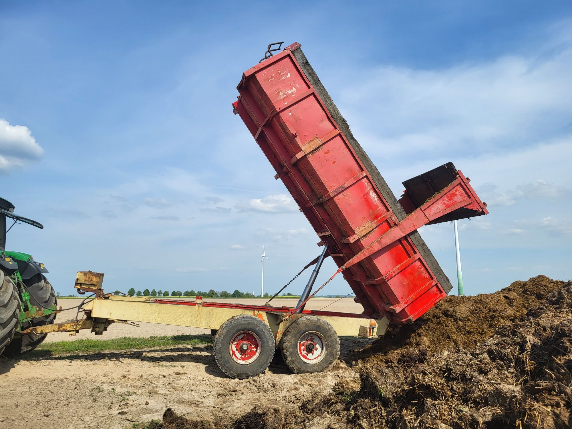 Przyczepa rolnicza tandem brimont 16 ton miedema veenhuis