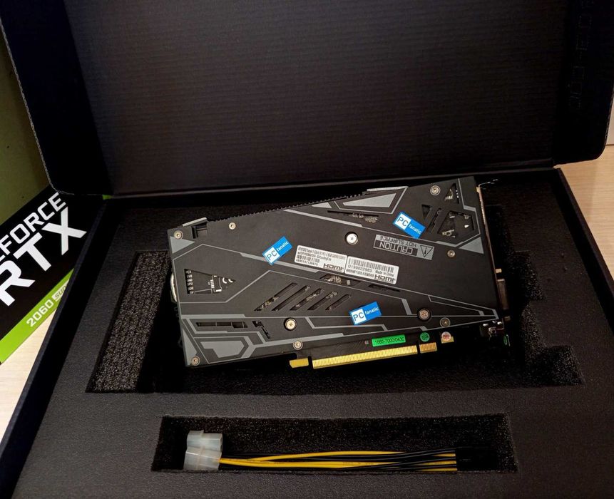 Відеокарта KFA2 GeForce RTX 2060 Super 1-Click OC Гарантія 3 місяці