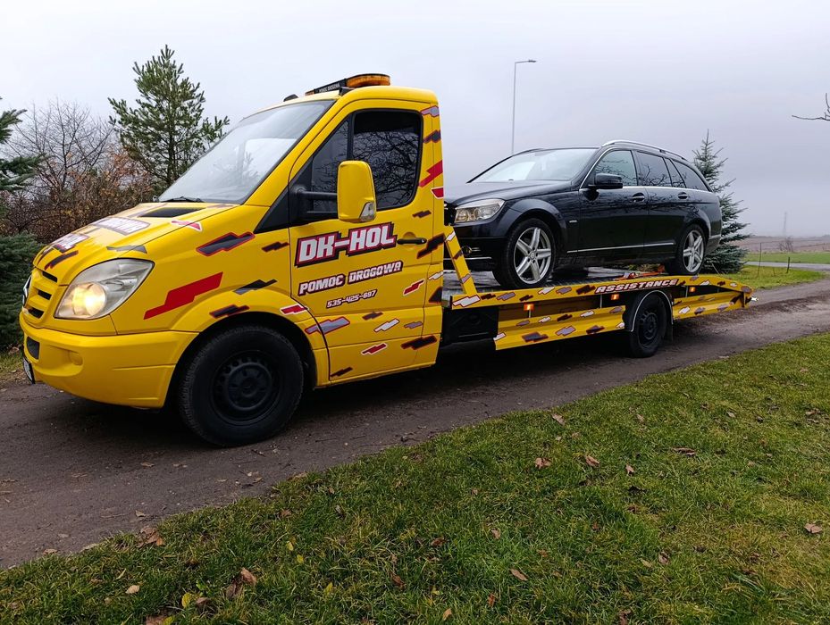 Mercedes-Benz Sprinter  Pomoc drogowa zamiana  na większy z dopłatą