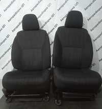 Салон (сиденья) черная ткань Toyota Auris E15. Разборка Toyota Auris