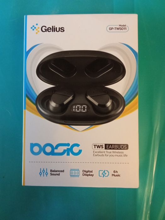 Беспроводные наушники TWS Gelius Basic GP-TWSO11