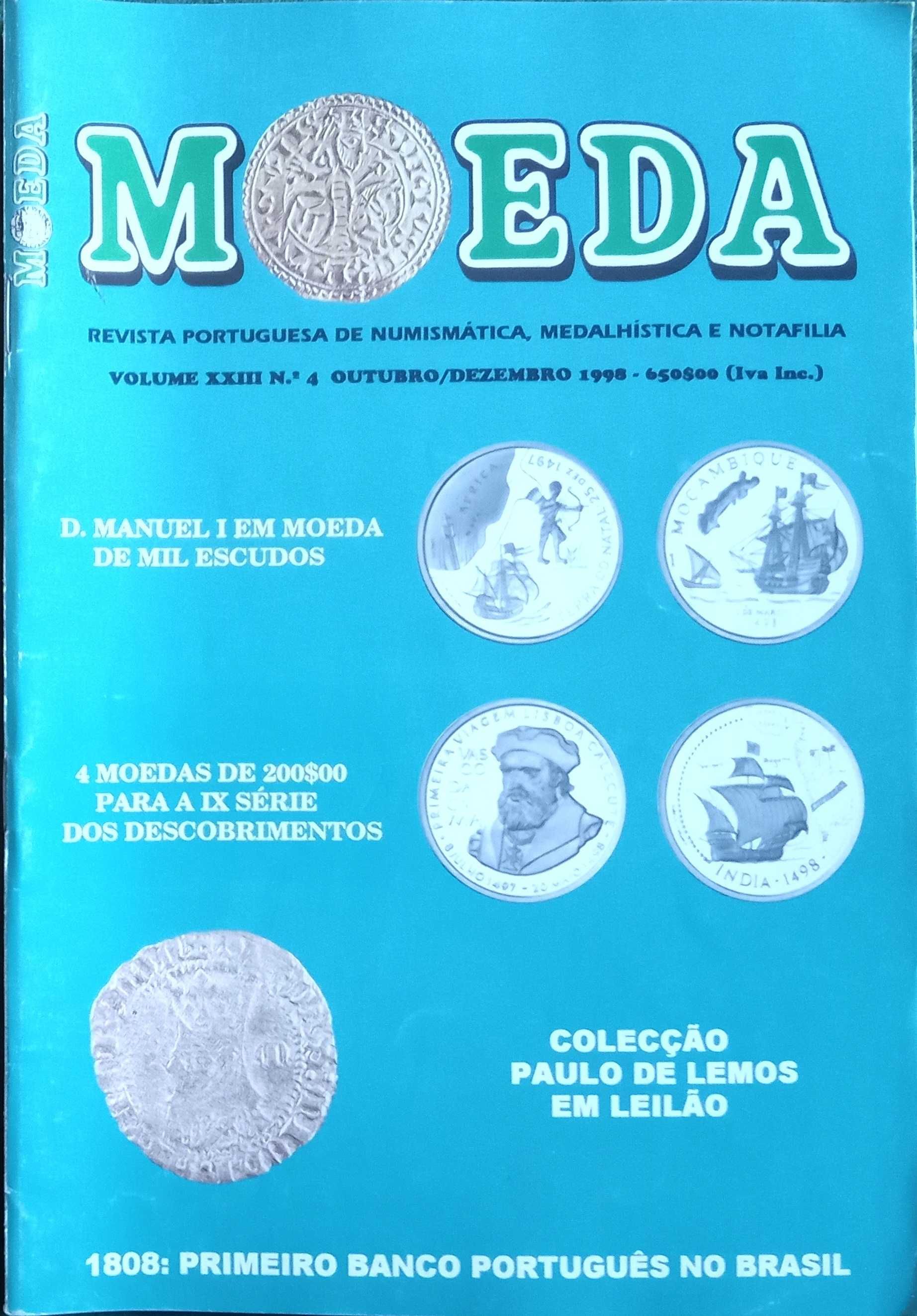 Revistas Moeda	- - -	Ano	 - 	1998	- - - - -	Revistas