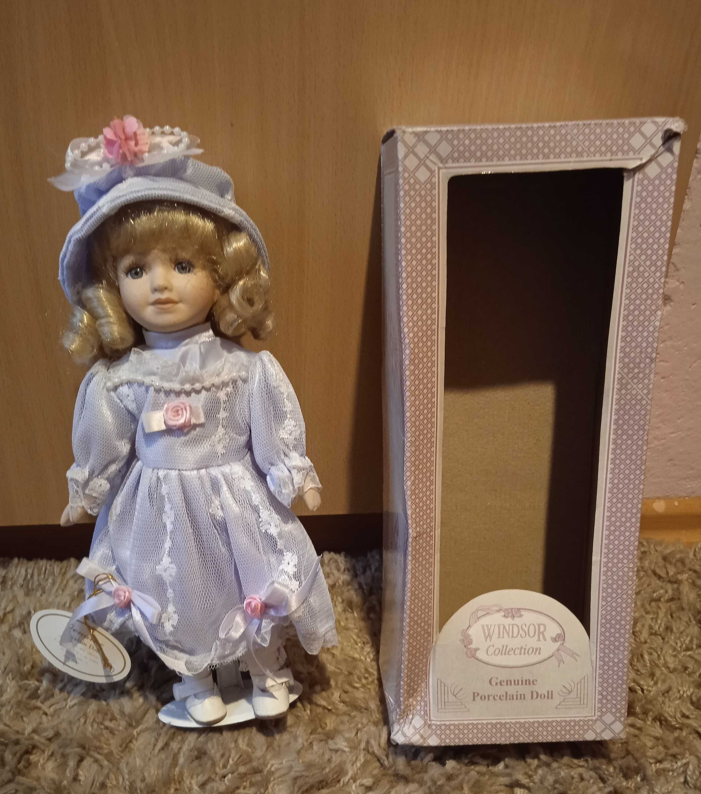 Lalka porcelanowa kolekcjonerska CORINNE 30 cm Windsor Collection