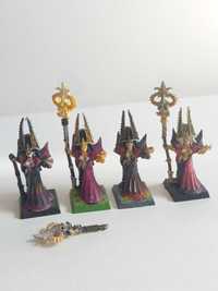4 sorcerers dark elves warhammer fantasy