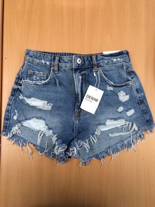 Spodenki jeans Bershka rozm. 38 - NOWE!!!