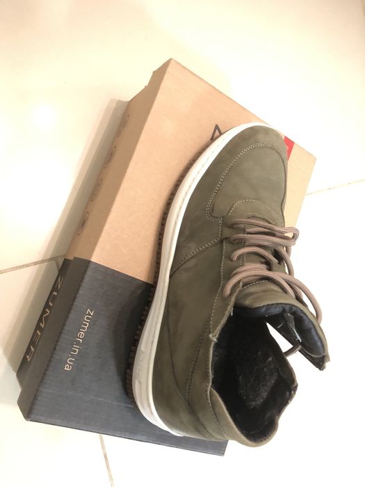 Черевики з натуральної шкіри на хутрі