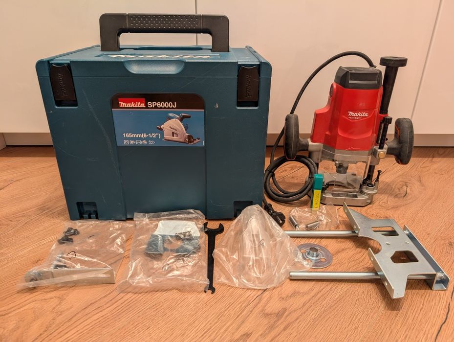 Frezarka Makita MT M3600 6mm 8mm 1650w Nowa + makpac 4