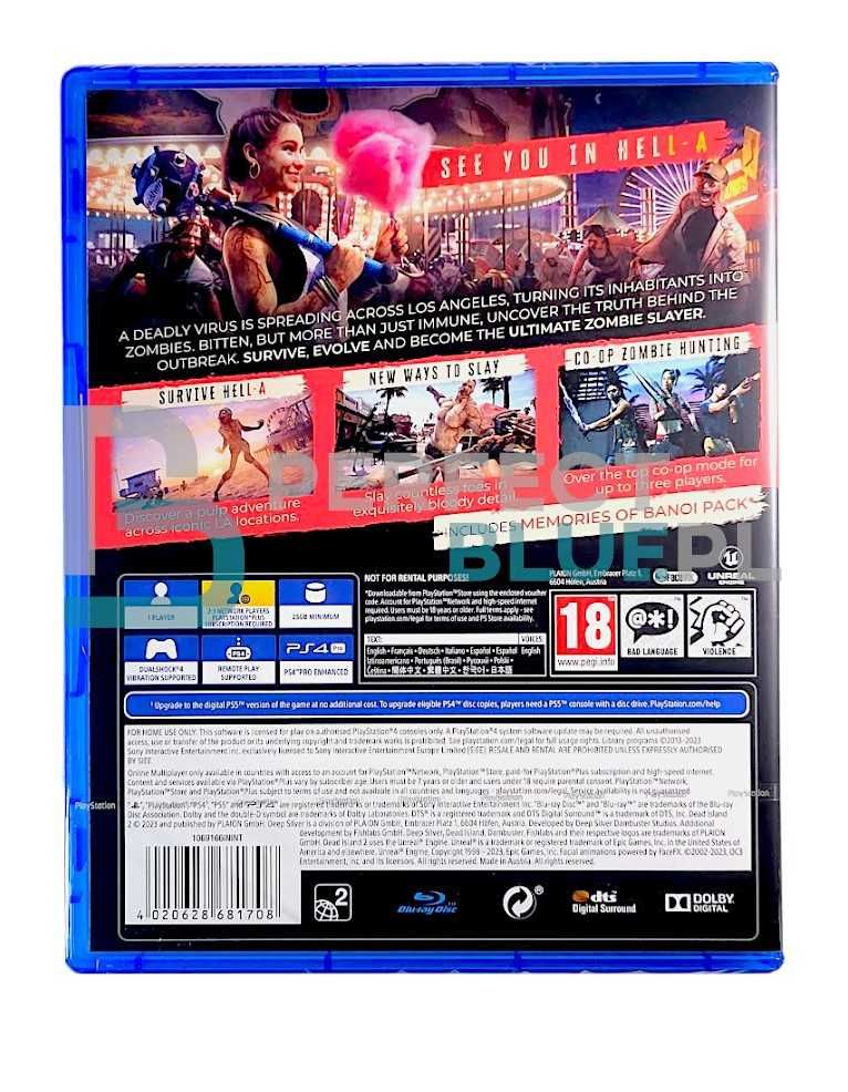 Dead Island 2 Day One Edition / Gra PS4 / NapisyPL / Mokotów /Warszawa
