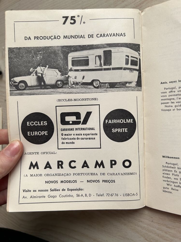 Roteiro Campista de Portugal 1969
