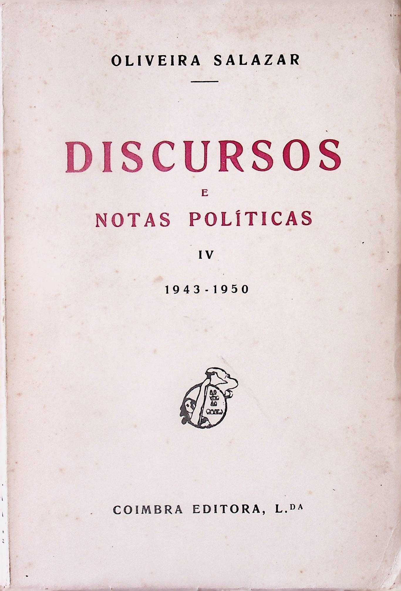 Salazar. Discursos & Notas Políticas