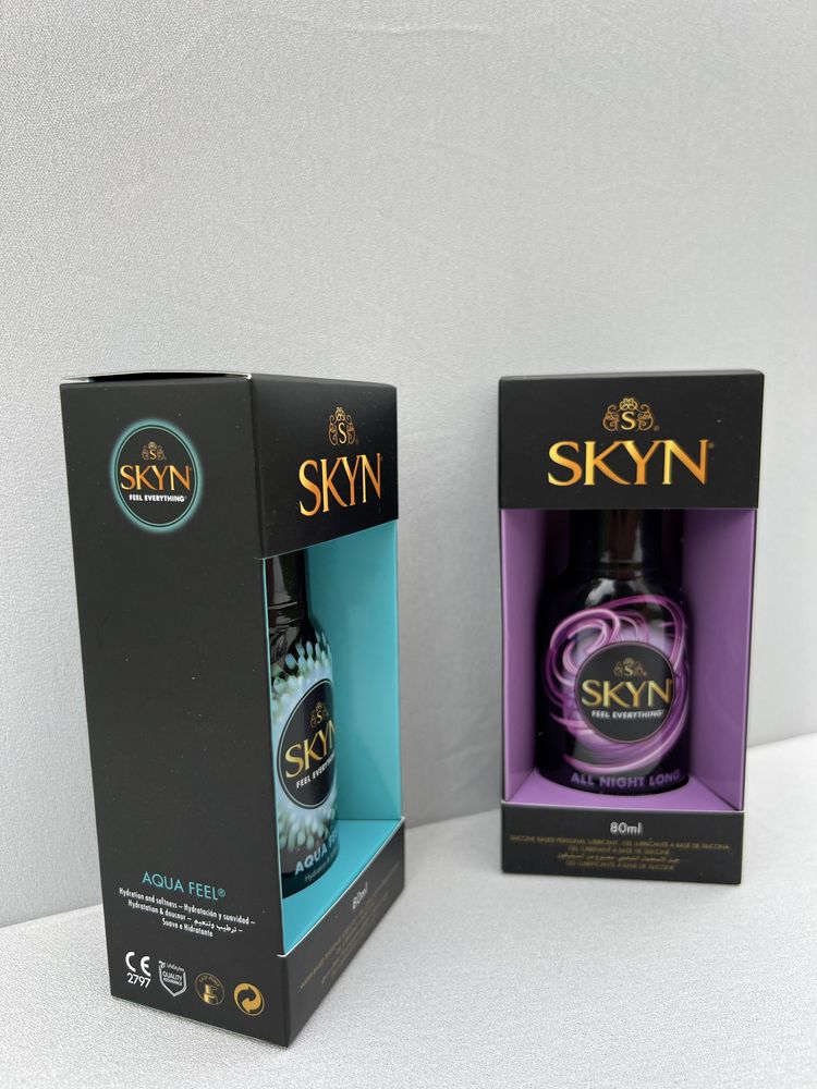 Лубрикант Skyn Aqua Fell 80ml Skyn All Night Long 80ml