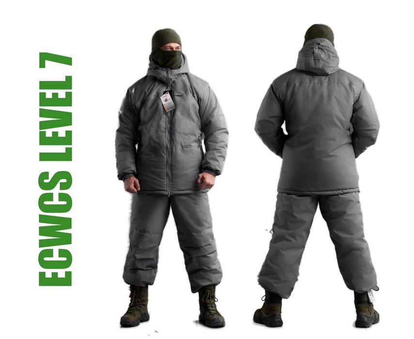 Зимовий костюм Level 7 сірий. 7 слой