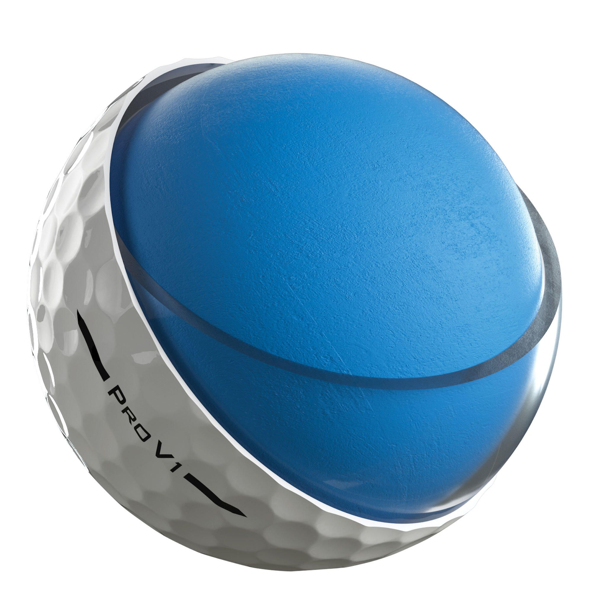 Bolas de golf x12, Titleist ProV1 branco